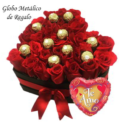 A22  Box Deluxe 24 rosas